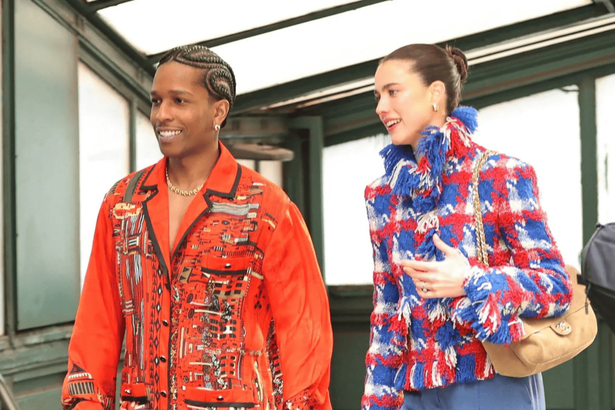A$AP Rocky y Margaret Qualley