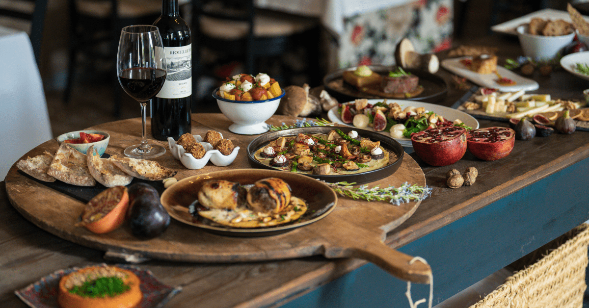 Angelats Hotel buffet