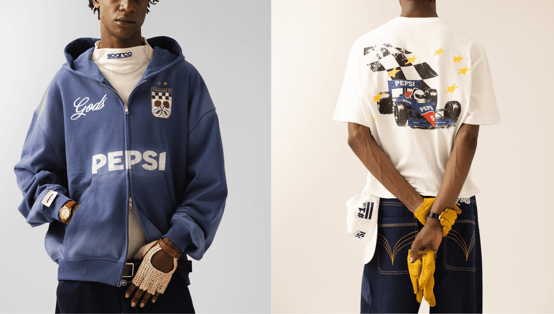 Pepsi x fake Gods
