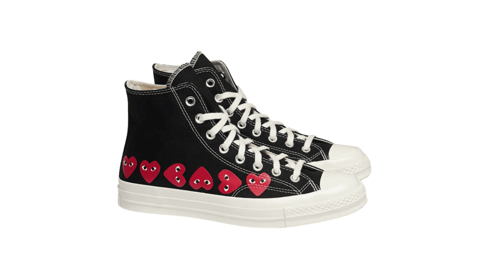 Comme des Garçons Play Multi Hearts Chuck 70