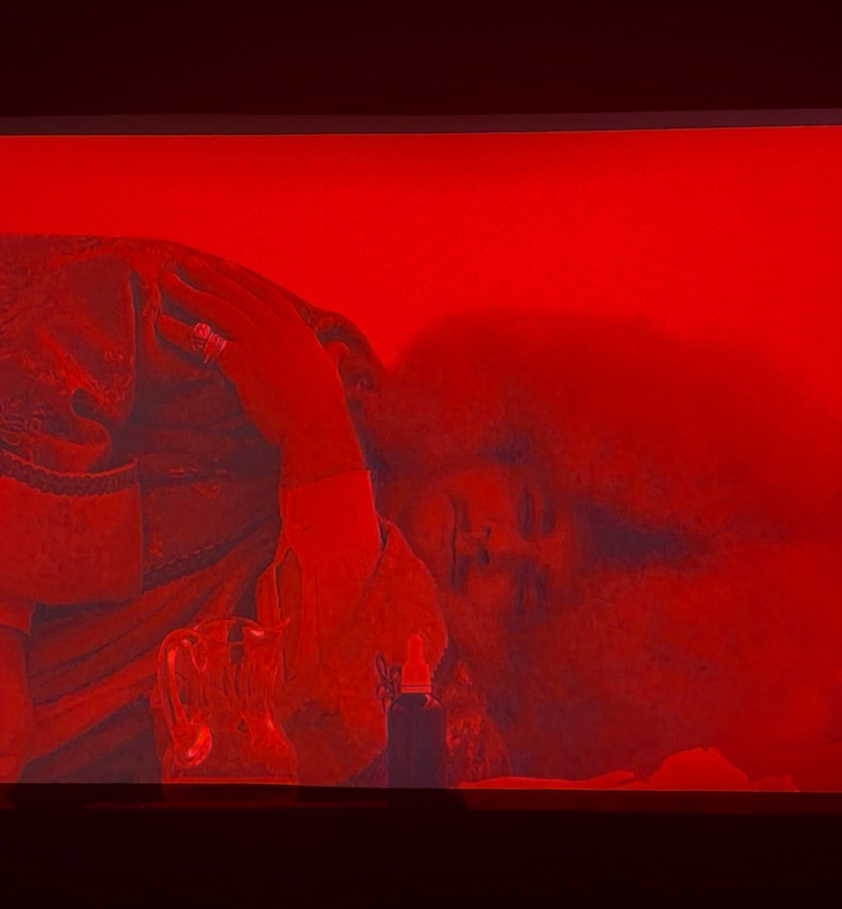 Fotograma de Roi Soleil (Sun King) (2018), de Albert Serra, presentada por Galeria Mayoral, ARCO Madrid.