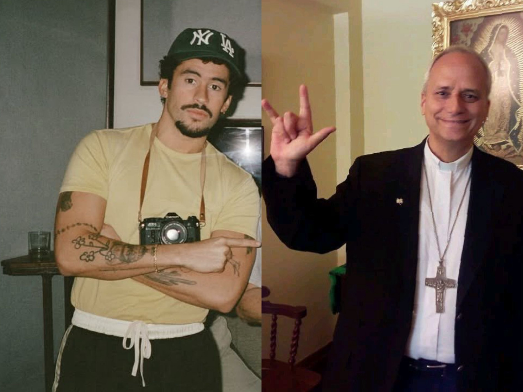 León XIV y Bad Bunny