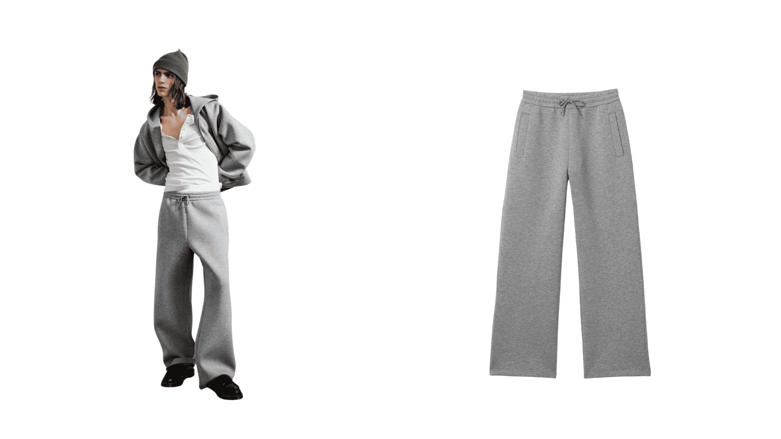 LOOSE FIT SCUBA SWEATPANTS