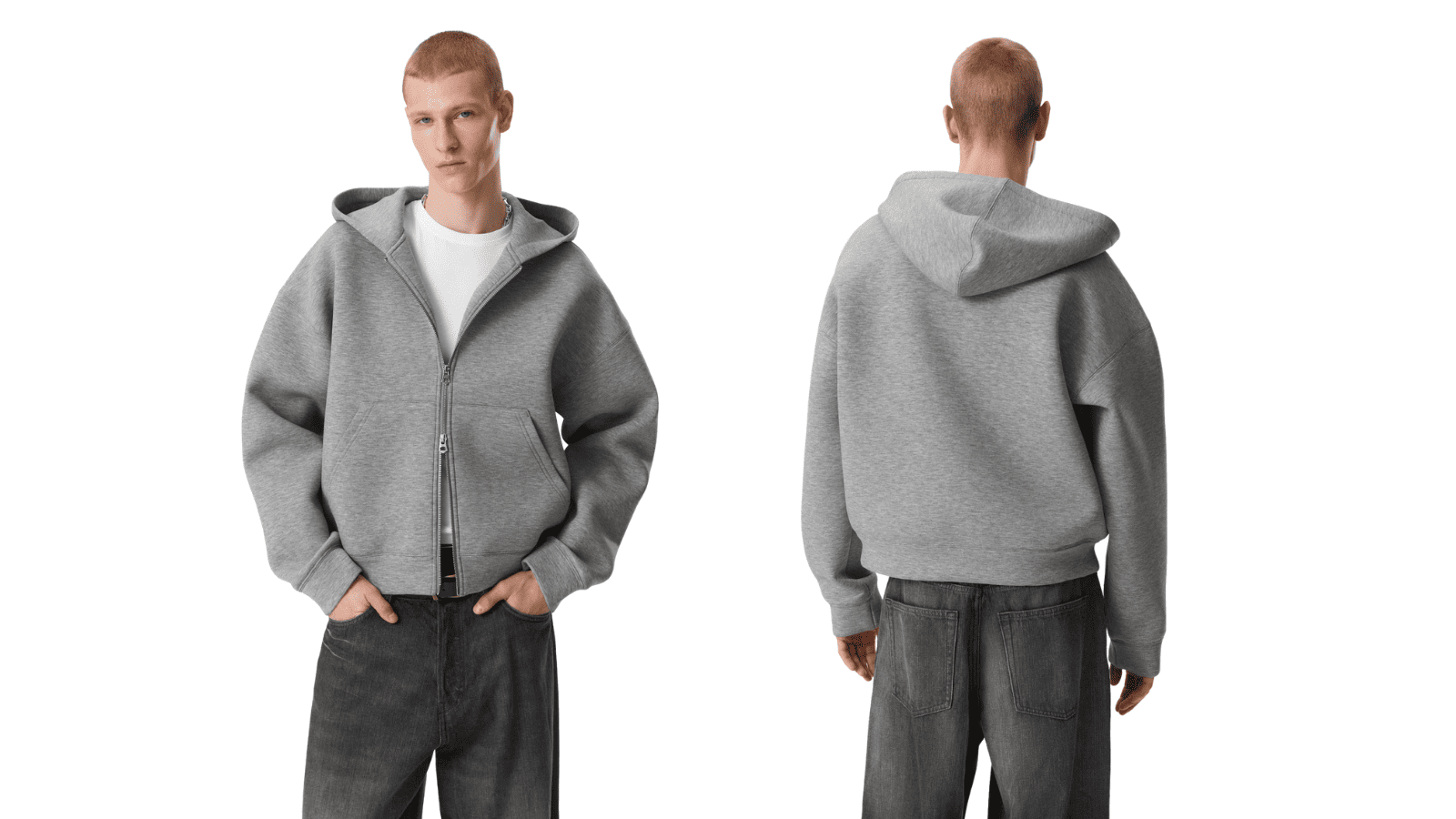 SIMON SCUBA ZIP HOODIE