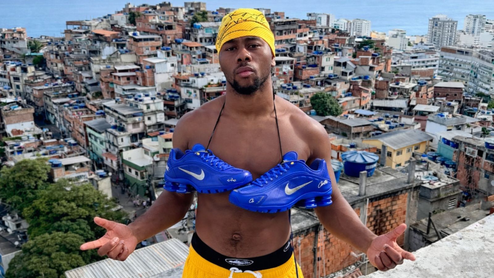 Corteiz x Nike Shox R419 Game Royal