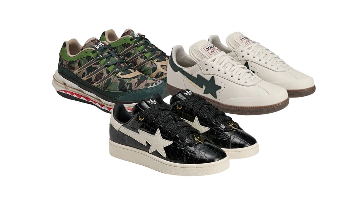 bape adidas sneakers