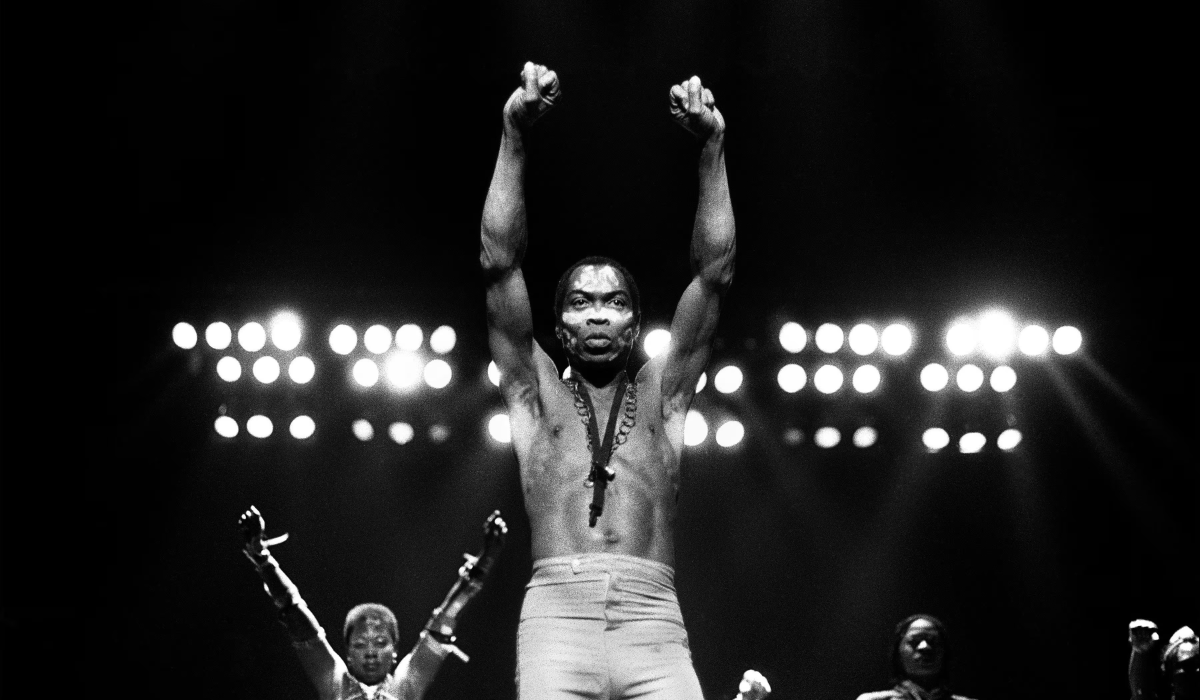 fela kuti en un concierto