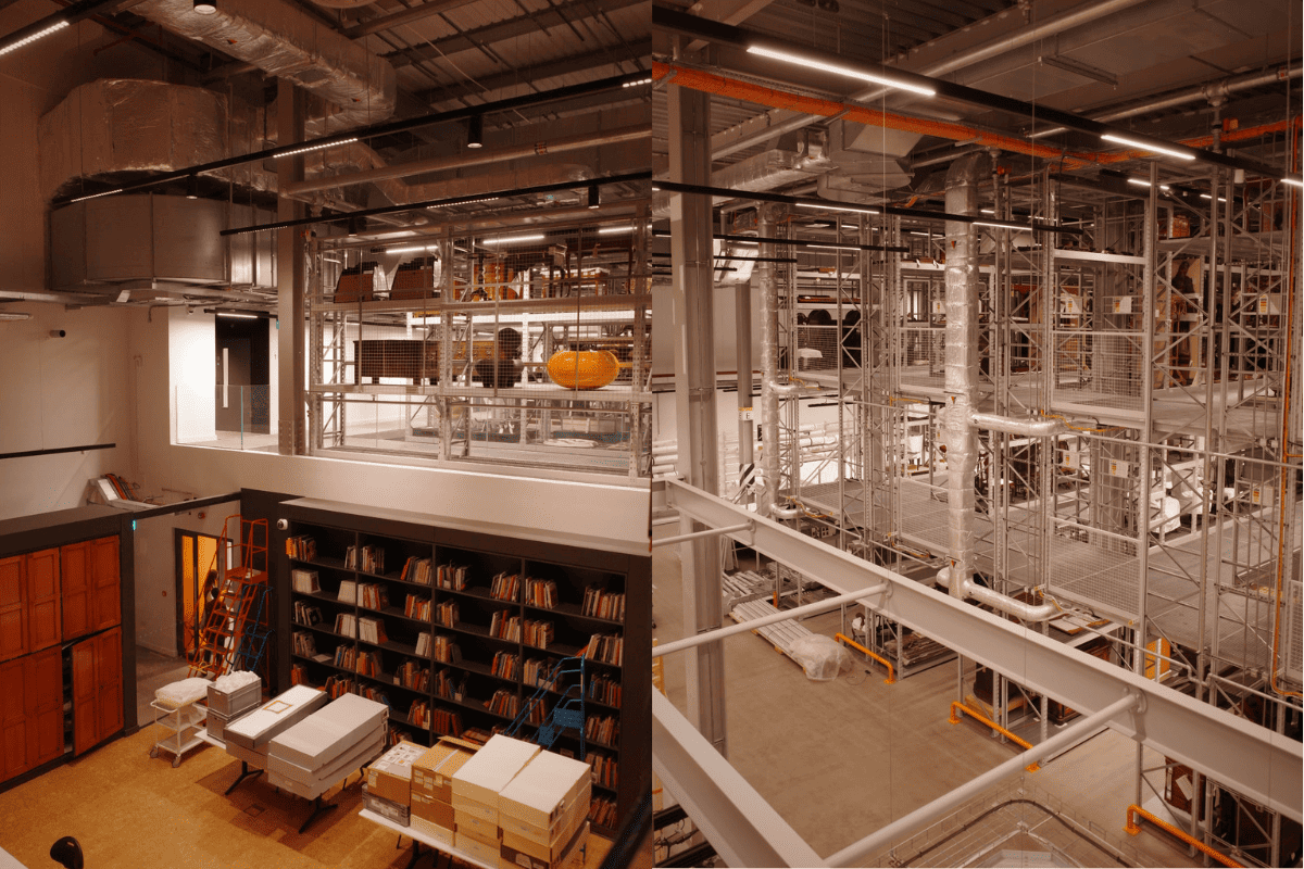 interior space V&A Storehouse