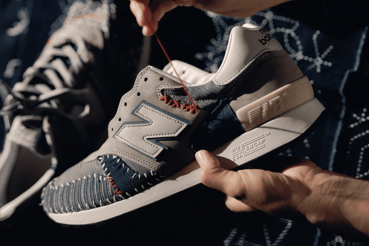 New Balance 1300 × Sashiko Gals 1300