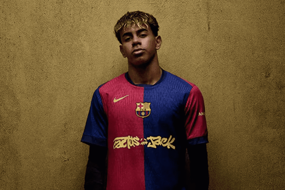 FC Barcelona x Travis Scott Soccer Jersey