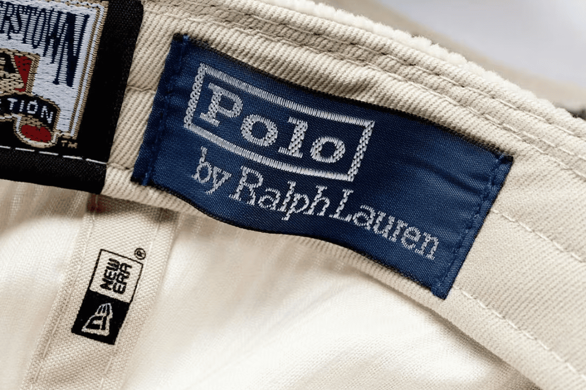 new era polo ralph lauren label